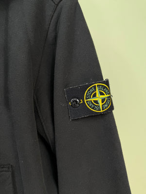 Stone Island Black Zipped Hoodie