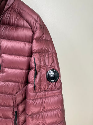 C.P. Company Burgundy D.D. Shell Down Jacket
