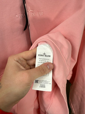 Stone Island Pink Hoodie