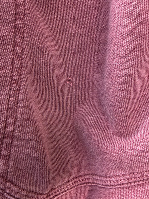 Stone Island Red Zipped Hoodie