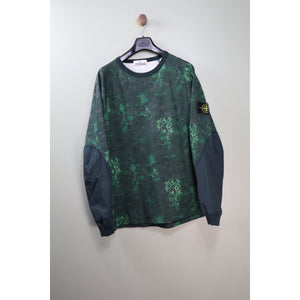 Stone Island Green Tortoise Shell Jumper