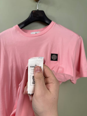 Stone Island Pink T-Shirt