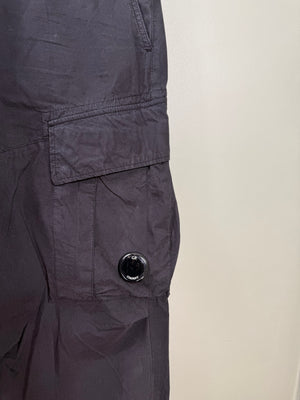 C.P. Company Black Cargo Bottoms