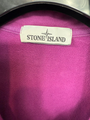 Stone Island Purple 1/4 Zip Jumper