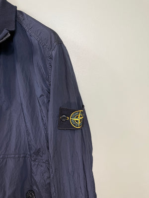 Stone Island Navy Nylon Metal Watro Jacket