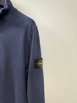 Stone Island Navy 1/4 Zip Jumper