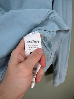 Stone Island Baby Blue Hoodie