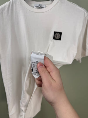 Stone Island White T-Shirt