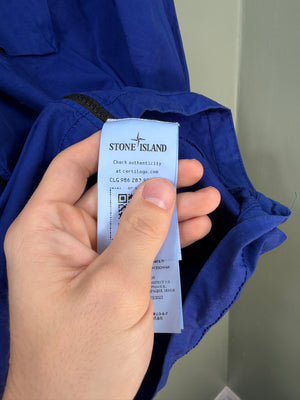 Stone Island Blue Overshirt