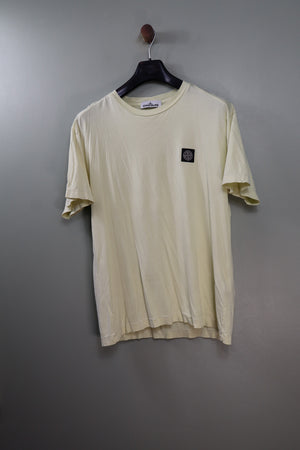 Stone Island Pastel Yellow T-Shirt