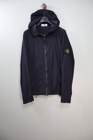 Stone Island Black Skin Touch Nylon Jacket