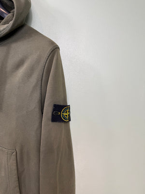 Stone Island Khaki Hoodie