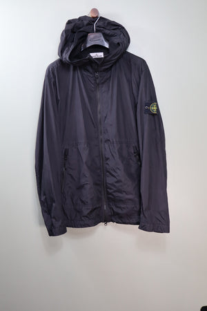 Stone Island Black Crinkle Reps Jacket