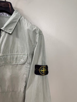 Stone Island Sage Green Overshirt