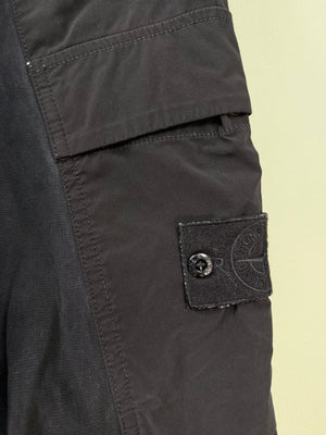 Stone Island Black RE-T Ghost Cargos