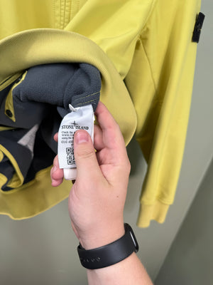 Stone Island Yellow Soft Shell Jacket