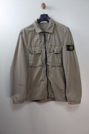 Stone Island Khaki Overshirt