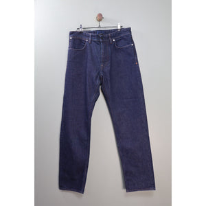 Stone Island Straight Navy Denim Research Jeans