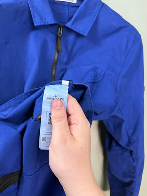 Stone Island Blue Overshirt