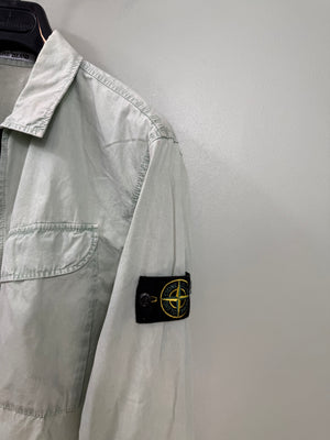 Stone Island Sage Green Overshirt
