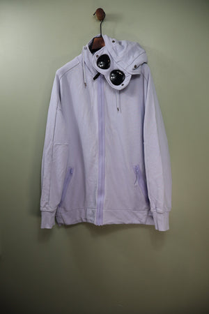 C.P. Company Purple Goggle Hoodie