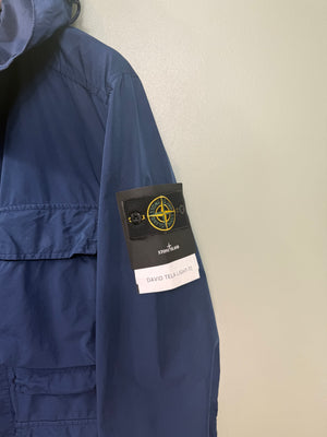 Stone Island Navy David Tela Light Jacket
