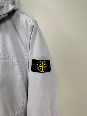 Stone Island Grey Supima Cotton Twill Jacket