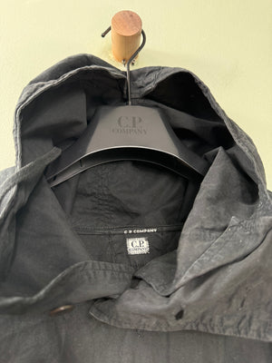 C.P. Company Black Hooded Smock
