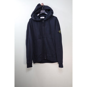 Stone Island Black Zipped Hoodie