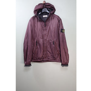 Stone Island Burgundy Micro Ripstop Primaloft Jacket