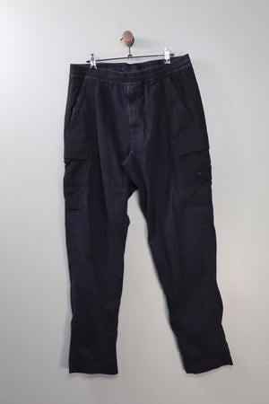 Stone Island Black RE-T Ghost Cargos