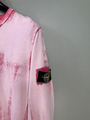 Stone Island Red Hand Corrosion Jumper