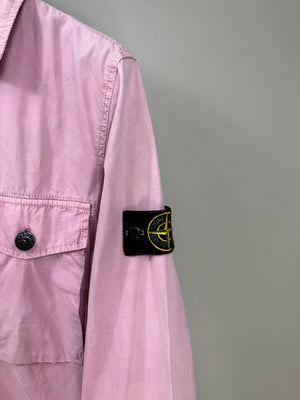 Stone Island Pink Overshirt