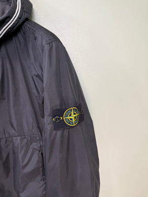 Stone Island Black Crinkle Reps Jacket