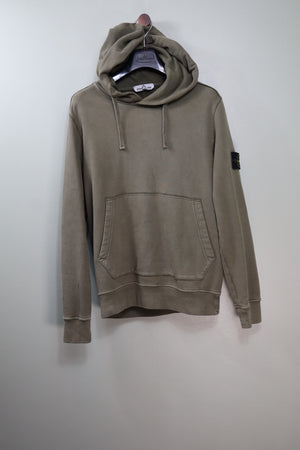 Stone Island Khaki Hoodie