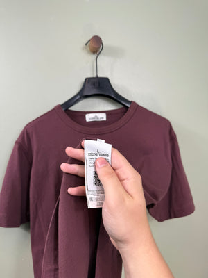 Stone Island Burgundy T-Shirt
