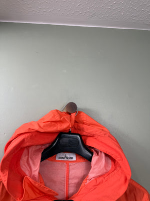 Stone Island Orange Naslan Light Watro Jacket