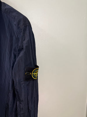 Stone Island Navy Nylon Metal Overshirt