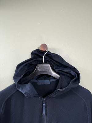 Stone Island Navy Ghost 1/2 Zip Hoodie