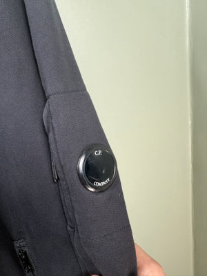 C.P. Company Black 1/4 Zip Jumper