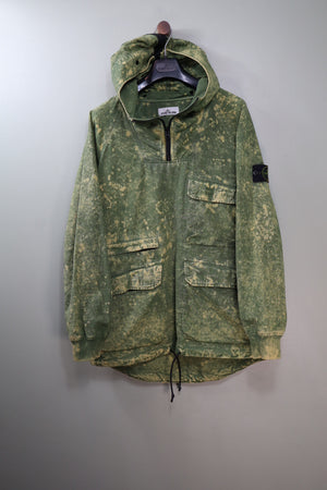 Stone Island Green Ovo Dye Smock