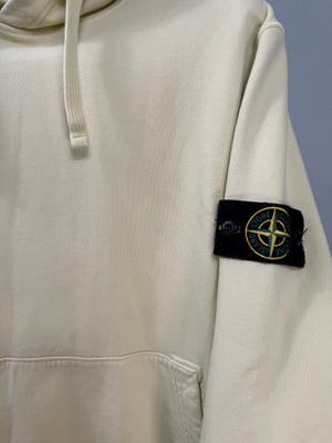 Stone Island Pastel Yellow Hoodie