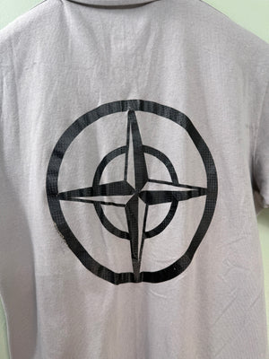 Stone Island Grey Carbon Polo Shirt