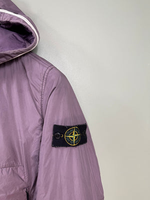 Stone Island Purple Crinkle Reps Primaloft Jacket