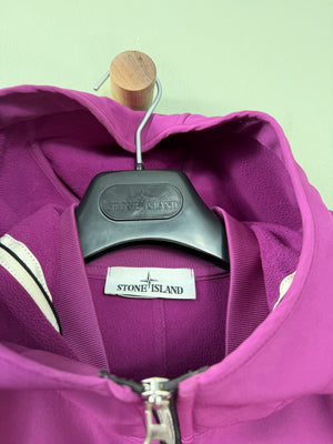 Stone Island Purple Soft Shell Jacket