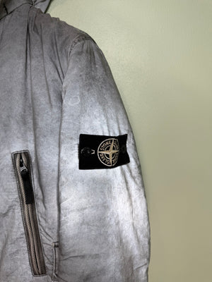Stone Island Grey Liquid Reflective Jacket