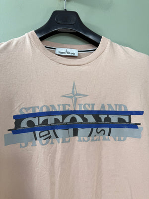 Stone Island Pink T-Shirt