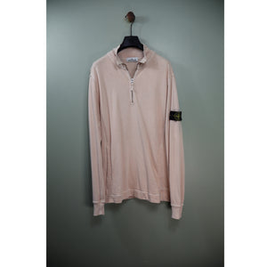 Stone Island Peach 1/4 Zip Jumper