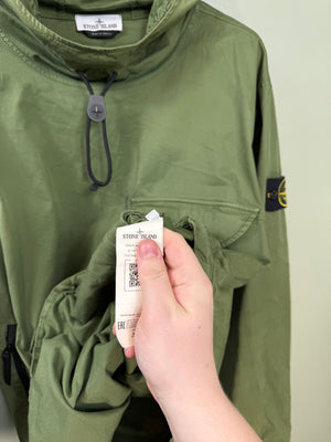 Stone Island Green Supima Smock