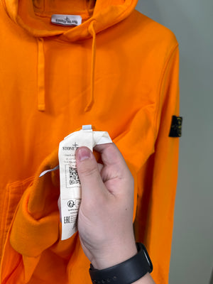 Stone Island Orange Hoodie